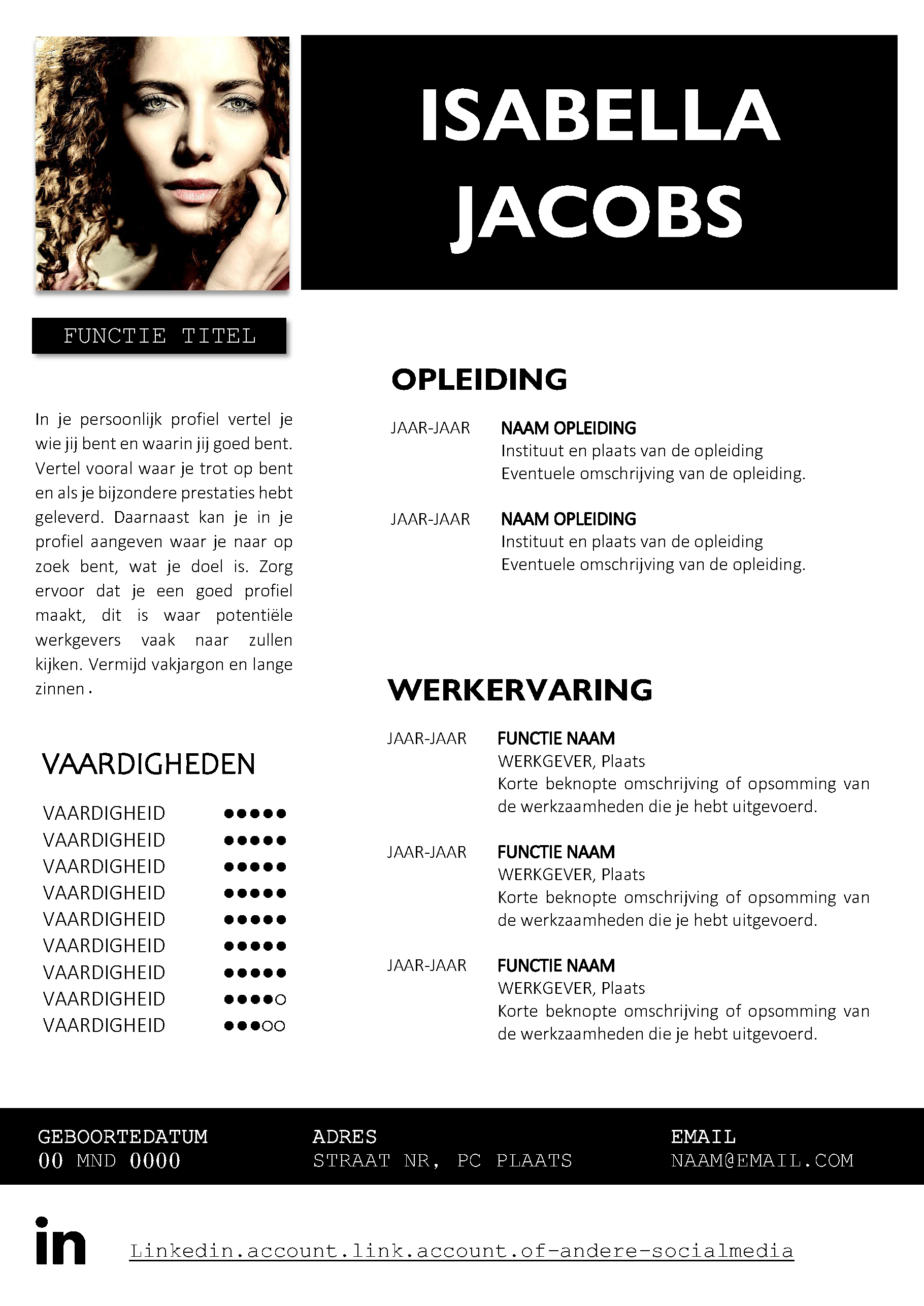 CV Voorbeeld 25